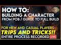 How to Build a Character from a POB or Guide from Nothing to Full Build - Tips and Tricks