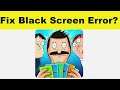 How to Fix Animation Throwdown App Black Screen Error Problem in Android & Ios | 100% Solution