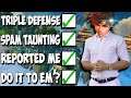 I HAD TO DO IT TO EM'! TRIPLE DEF! SPAM TAUNTING! REPORTS ME! COMBO! -  Masters Ranked Duel - SMITE