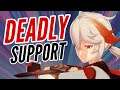 MAKE YOUR TEAM DEADLY WITH THIS KAZUHA BUILD | GENSHIN IMPACT GUIDE