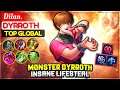 Monster Dyrroth Insane Lifesteal [ Top Global Dyrroth ] Dilan. - Mobile Legends
