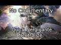 Monster Hunter World - Quick Nergigante Takedown (No Commentary, Iceborne, Hammer)