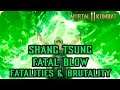Mortal Kombat 11 | Shang Tsung | Fatal Blow, Brutality & Fatalities | Español Latino