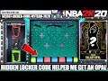 NEW HIDDEN LOCKER CODE HELPED ME GET A FREE REWARD GALAXY OPAL IN NBA 2K20 MYTEAM
