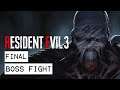 Resident Evil 3 Remake Final Boss Fight