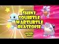 SHINY SQUIRTLE, WARTORTLE, BLASTOISE in Pokemon Sword/Shield