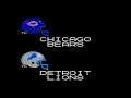 Tecmo Super Bowl (NES) (Season Mode) Week #14: Bears @ Lions