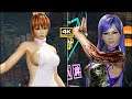 DOA 6 Kasumi Virgin Killer mod vs Ayane Long Alluring Mandarin mod 4K 데드 오어 얼라이브 6 카스미 & 아야네