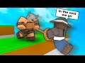 I trolled everyone with the LASSO in Roblox Bedwars..