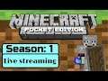 Minecraft Bedrock Edition (live stream S1 EP 52): "I want you all to watch me on DLive!"