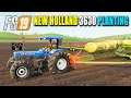 New Holland 3630 Tractor Planting Corn - FS19 No Man's Land Map