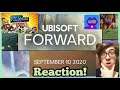 SCOTT PILGRIM!!! || UBISOFT FORWARD SEPTEMBER 2020 REACTION!!!