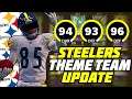 THE BEST STEELERS THEME TEAM IN MADDEN 21 LINEUP UPDATE! CHEMS + ABILITIES! MADDEN 21 THEME TEAM