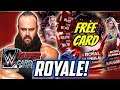 THE NEW WWE SUPERCARD ROYALE SHOW! PLAYERS FIGHT FOR A FREE ROYAL RUMBLE CARD!!!