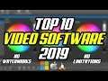 Top 10 Best Free Video Editing Software 2019