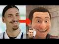 Transforming Famous Football Players into a Pixar character