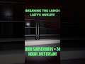 WE BROKE THE LUNCH LADY'S ANKLES! - LUNCH LADY FUNNY MOMENTS #Shorts