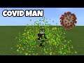 COVID MAN using Commands in Minecraft!!