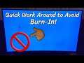 How To Avoid Burn-In On Your Oled With 1 Button • Harmony Remote
