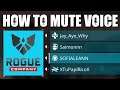 How to Mute / Disable Voice Chat in Rogue Company