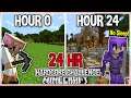 I Played Hardcore Minecraft for 24 Hours STRAIGHT... Again..