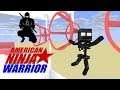 Monster School : American Ninja Warrior Challenge - Minecraft Animation