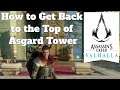 Assassin's Creed Valhalla How to Get Back to the Top of Asgard Tower