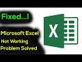 Fix "Microsoft Excel" App Not Working / App Not Opening Problem Solved Android & Ios