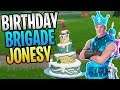 FORTNITE - New Year 2 Birthday Brigade Jonesy Save The World Gameplay
