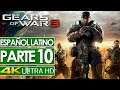 Gears of War 3 Campaña Español Latino Gameplay Parte 10 🎮 SIN COMENTAR (4K)