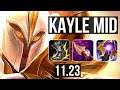 KAYLE vs ORI (MID) | 7 solo kills, Godlike | EUW Master | 11.23