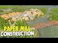 Building BIG Lumber & Paper Mills | Cities: Skylines City Building Tycoon Gameplay
