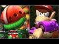 Mario Strikers Charged - Petey vs Diddy Kong - Wii Gameplay (4K60fps)