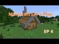 Minecraft Let's Play (Ep 4) Building our first cottage!