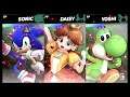 Super Smash Bros Ultimate Amiibo Fights – Request #16668 Sonic vs Daisy vs Yoshi