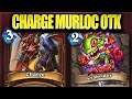 TOO MUCH DAMAGE FROM HAND WITH CHARGE | OTK Charge Warrior | Forged in the Barrens | Hearthstone