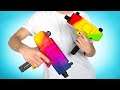 2 Blasters Brillantes Para Jugar Juntos || Un proyecto Casero de Cartón