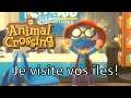 Animal Crossing New Horizons | Je visite vos îles! #01