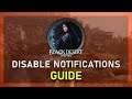 Black Desert Online (BDO) - How To Disable System Notifications