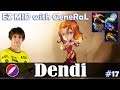 Dendi - Lina EZ MID | with GeneRaL (Vengeful Spirit) | Dota 2 Pro MMR Gameplay #17