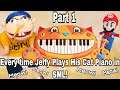 Every Time Jeffy Plays His Cat Piano in SML! Part 1 (compilation)