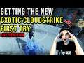 GETTING THE NEW EXOTIC CLOUDSTRIKE FIRST TRY | 🔴 LIVE REACTION