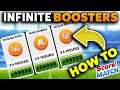 Is this a HACK? SCORE MATCH: HOW TO GET UNLIMITED BOOSTERS! MAX YOUR HERO FAST (WORKING)!