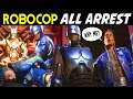 MK11 ROBOCOP ARREST - ALL Character Kombatants intros & Outros - Mortal kombat 11 RoboCop Intros