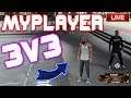 MyPlayer 3v3 PROAM debut! - NBA 2k20 gameplay