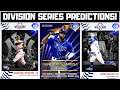 *NEW* WILD CARD PROGRAM! PREDICTING the DIVISION SERIES PROGRAM! MLB The Show 21