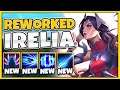Riot Just Made Irelia EASY TO PLAY...?! New Irelia Rework 2021 Gameplay - League of Legends