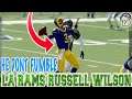 RUSSELL WILSON PLAYS FOR THE LA RAMS & DOESNT FUMBLE I GUESS...  [MADDEN 20 ULTIMATE TEAM]