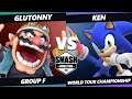 SWT Championship Group F - Glutonny (Wario) Vs. Ken (Sonic) SSBU Ultimate Tournament