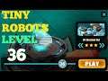 Tiny Robots Recharged level 36 Blocked Out solution or walkthrough